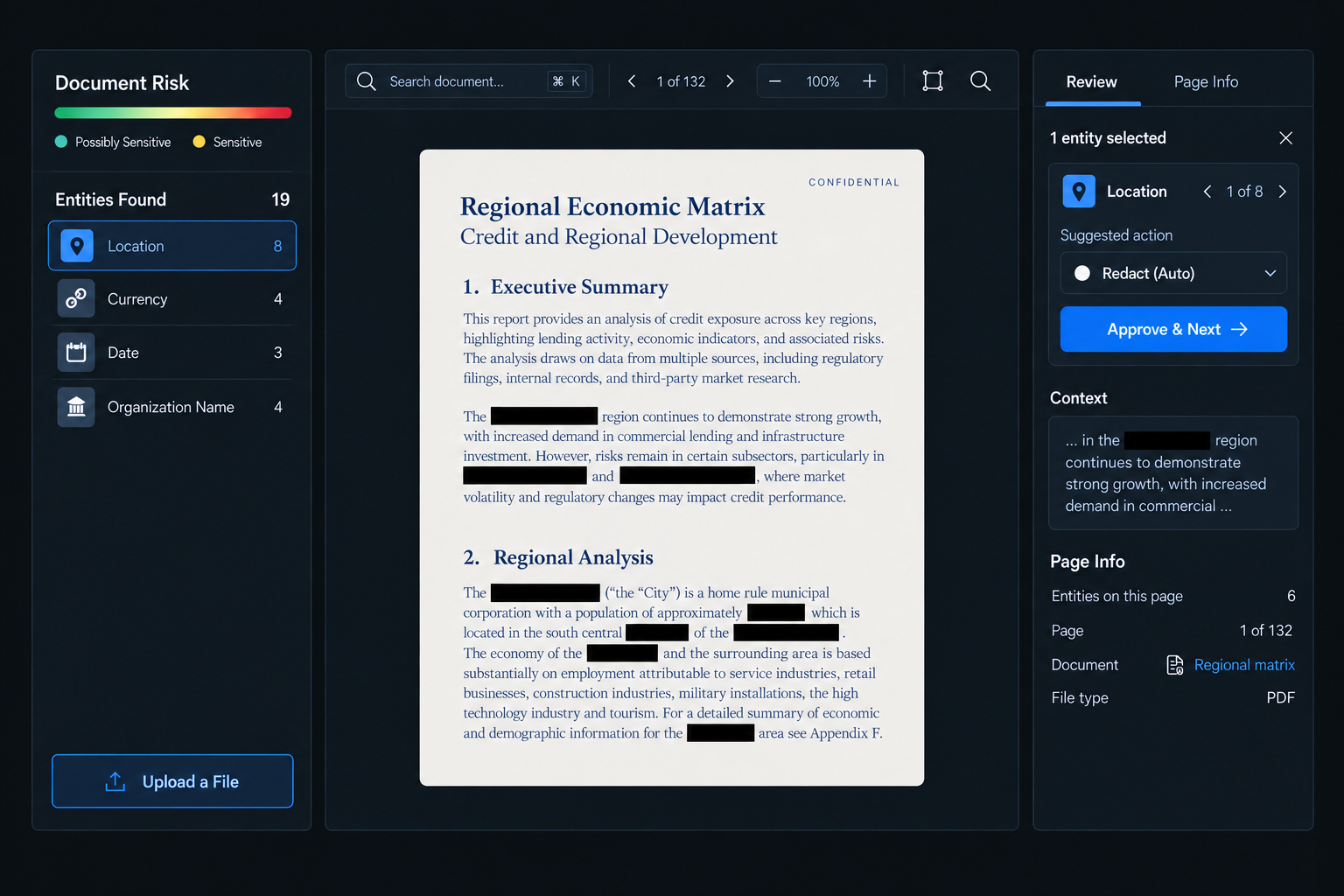 Docuvision — product interface visualization